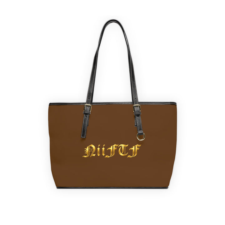Leather Shoulder Tote